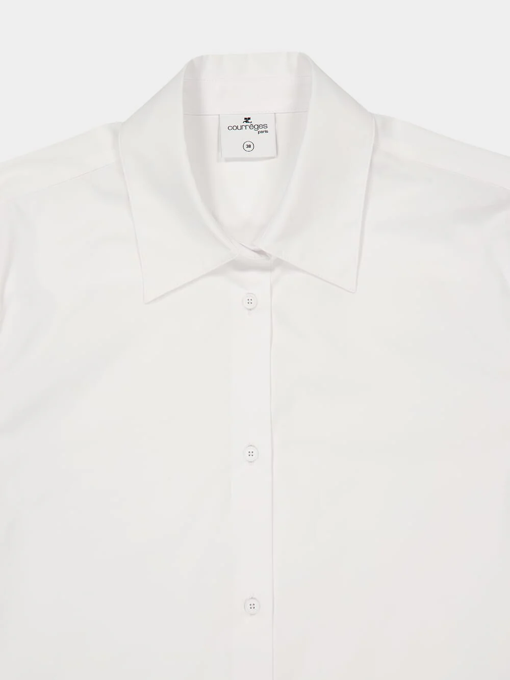 Heritage White Classic Poplin Shirt - Image 5