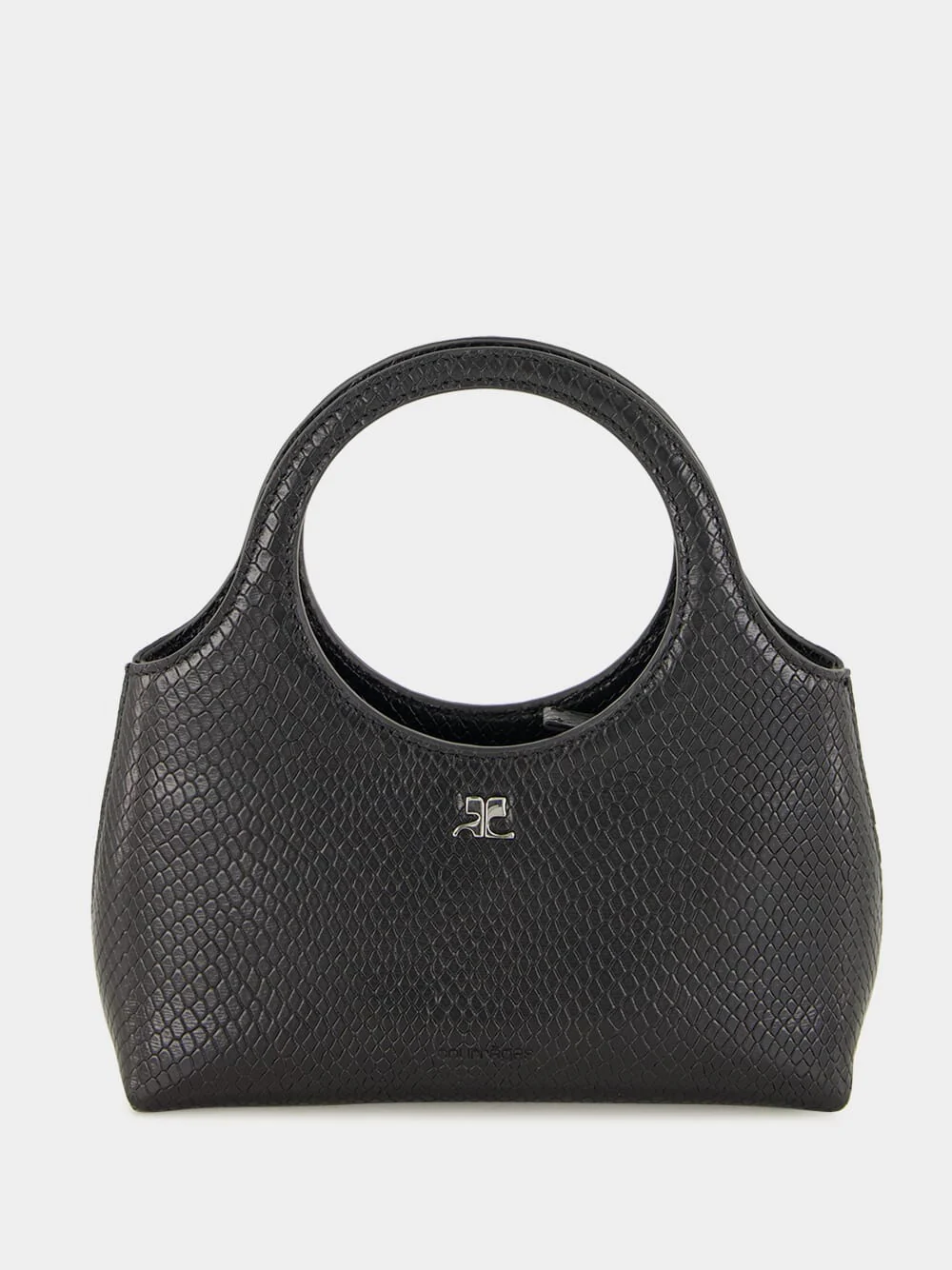 Mini Holy Day Bag in Black Viper Leather