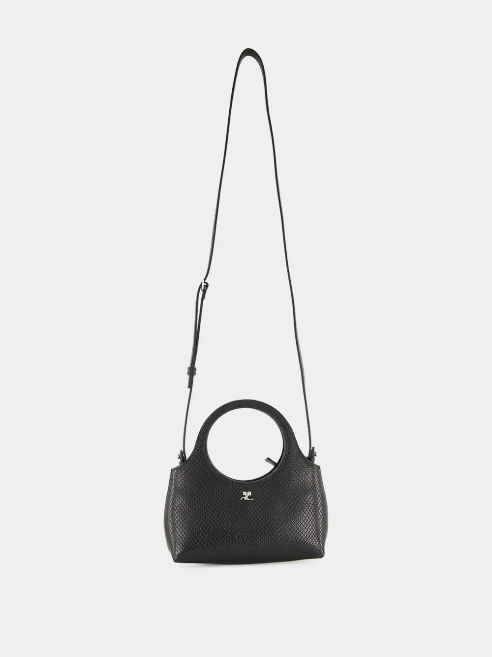 Mini Holy Day Bag in Black Viper Leather - Image 2