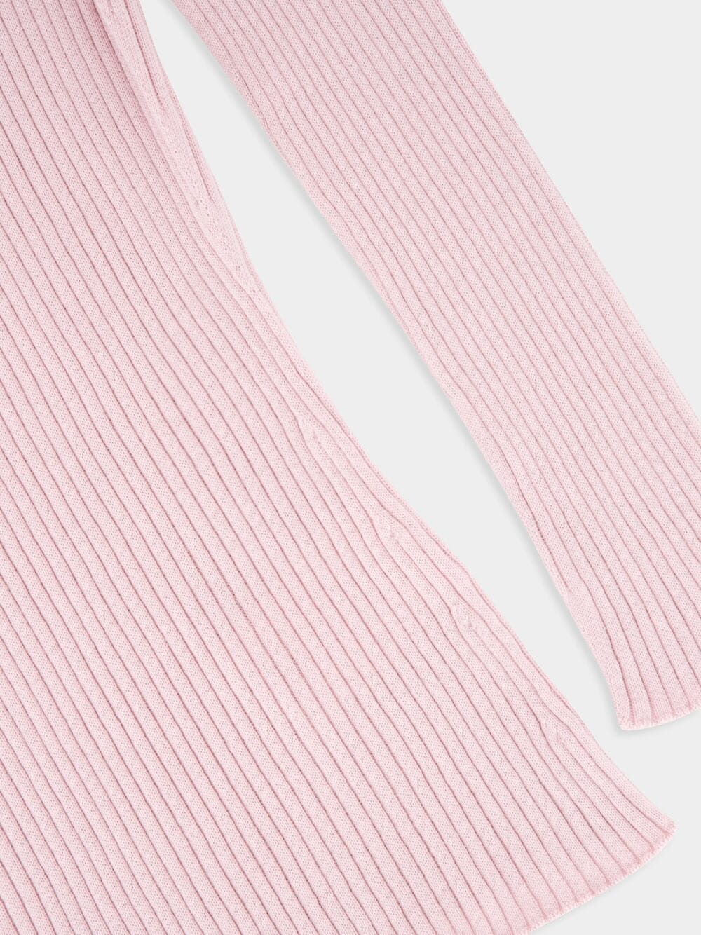 Salt Pink Solar Light Rib Mockneck Sweater - Image 6