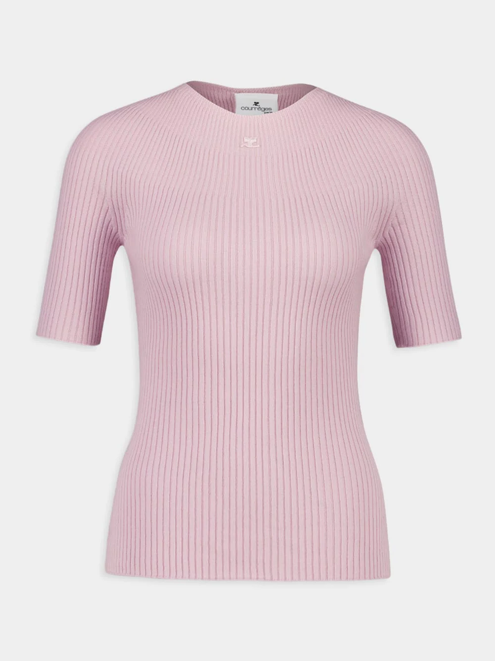 Salt Pink Solar Light Rib Sweater - Image 2
