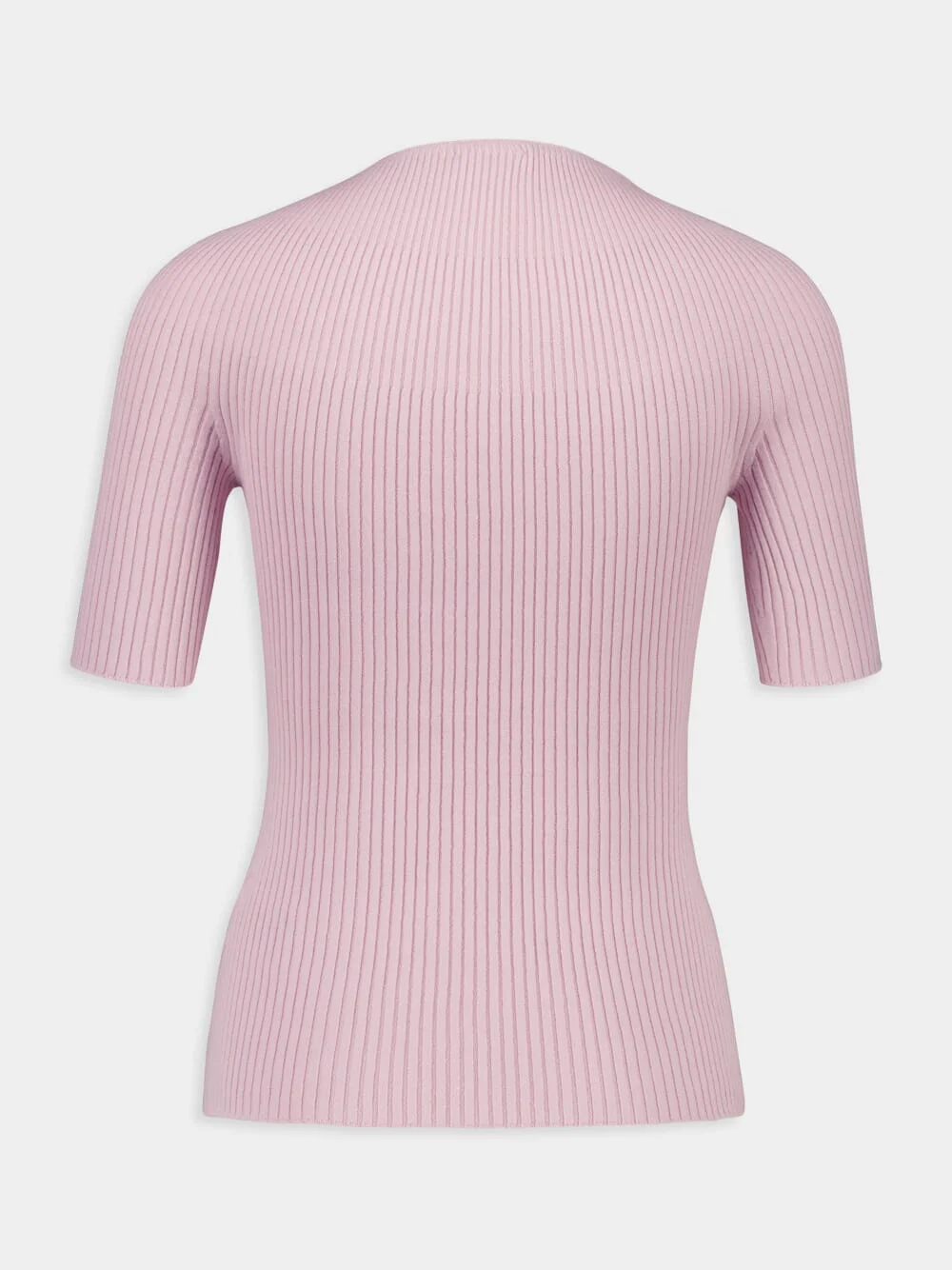Salt Pink Solar Light Rib Sweater - Image 4