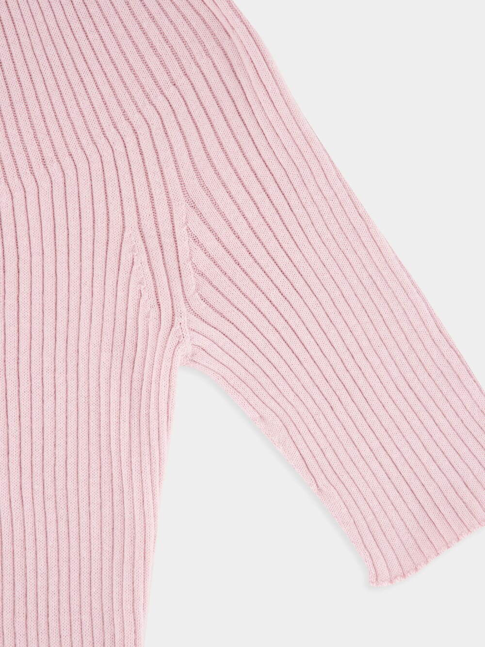 Salt Pink Solar Light Rib Sweater - Image 6