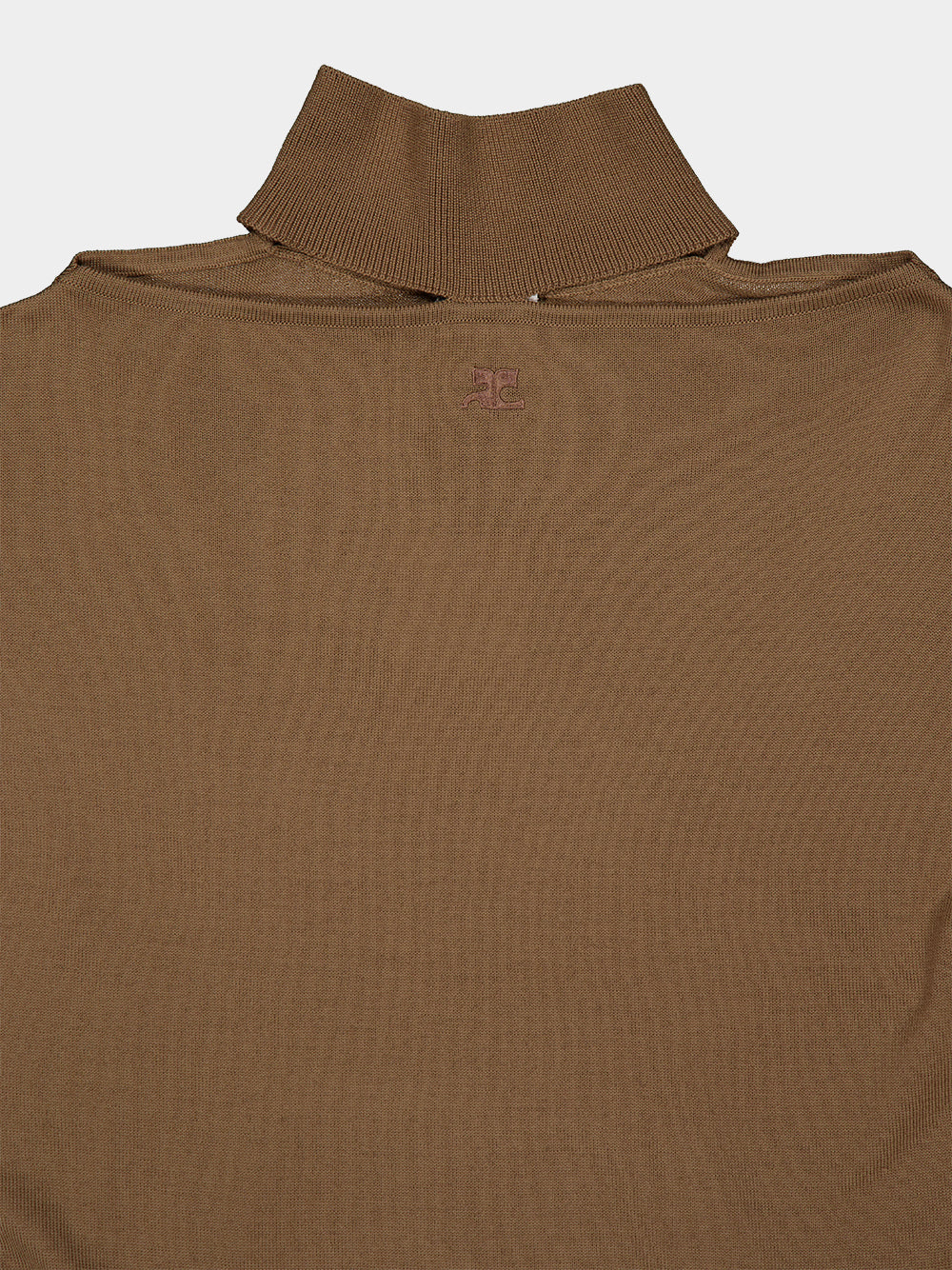 Bronzer Merino Wool Cut-Out Sweater - Image 5