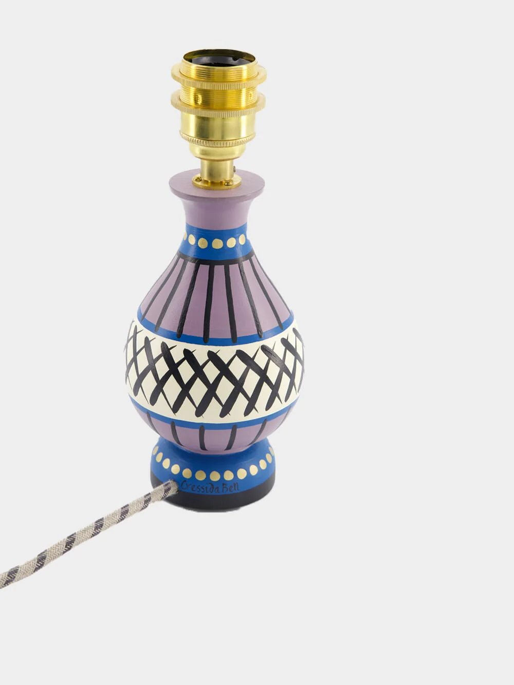 Circles & Stripes Vase Lamp - Image 2