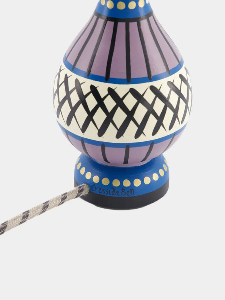 Circles & Stripes Vase Lamp - Image 3