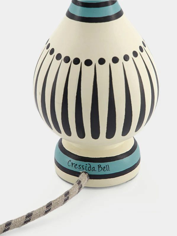 Stripey vase lamp - Image 4