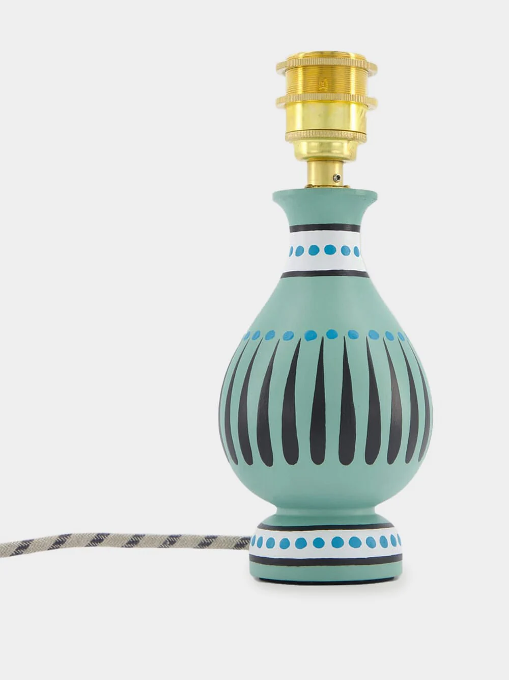 Stripey vase lamp - Image 4