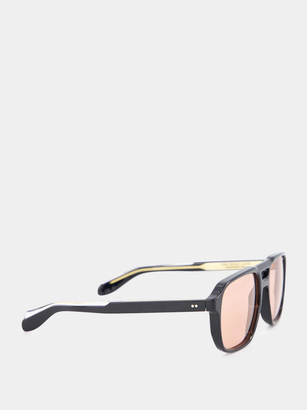 1394 Black Aviator Sunglasses - Image 2