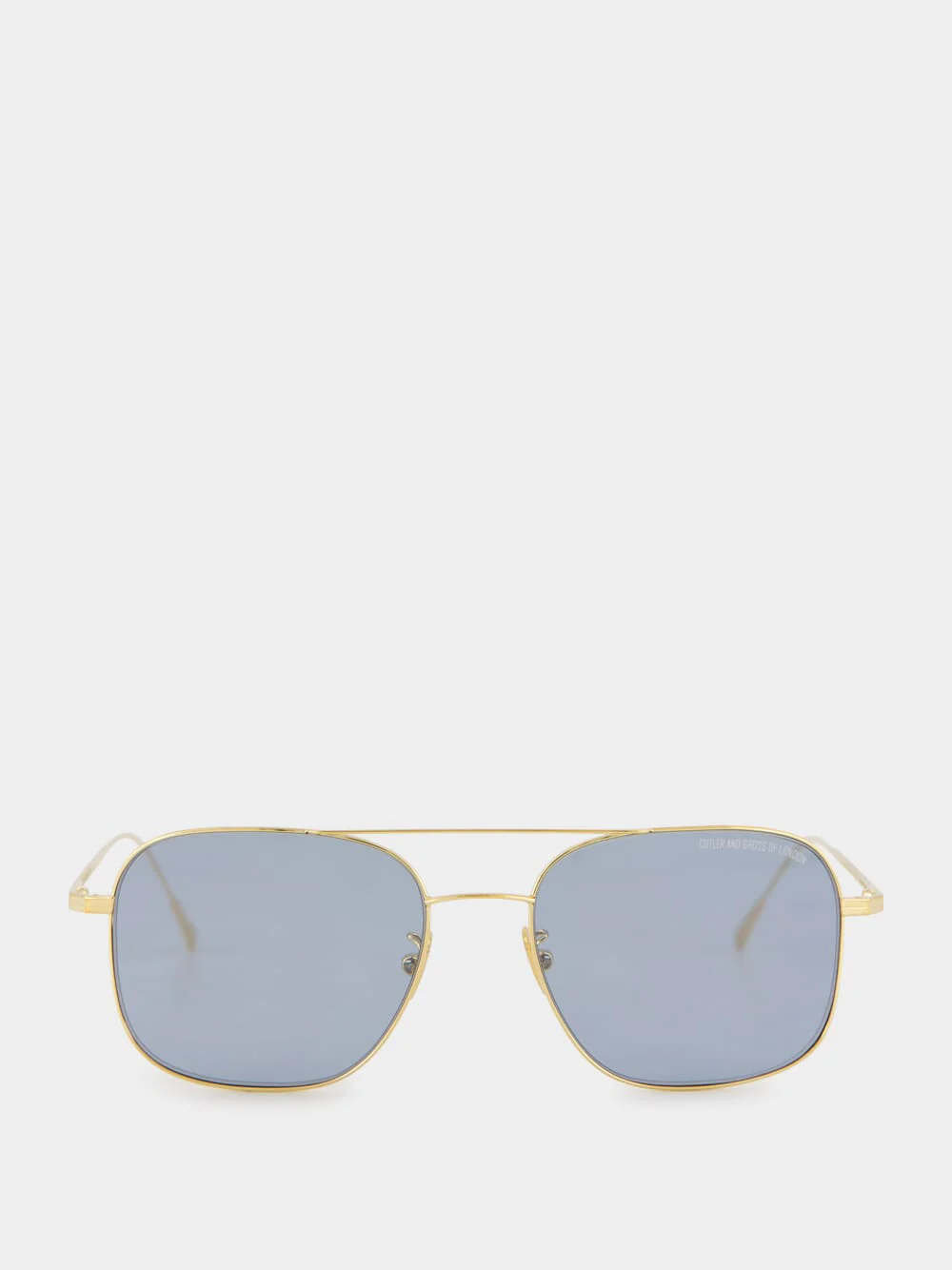 18K Gold Aviator Sunglasses