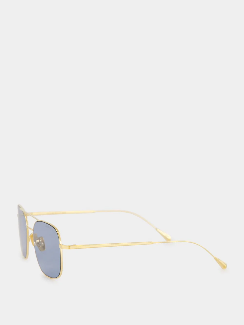 18K Gold Aviator Sunglasses - Image 3