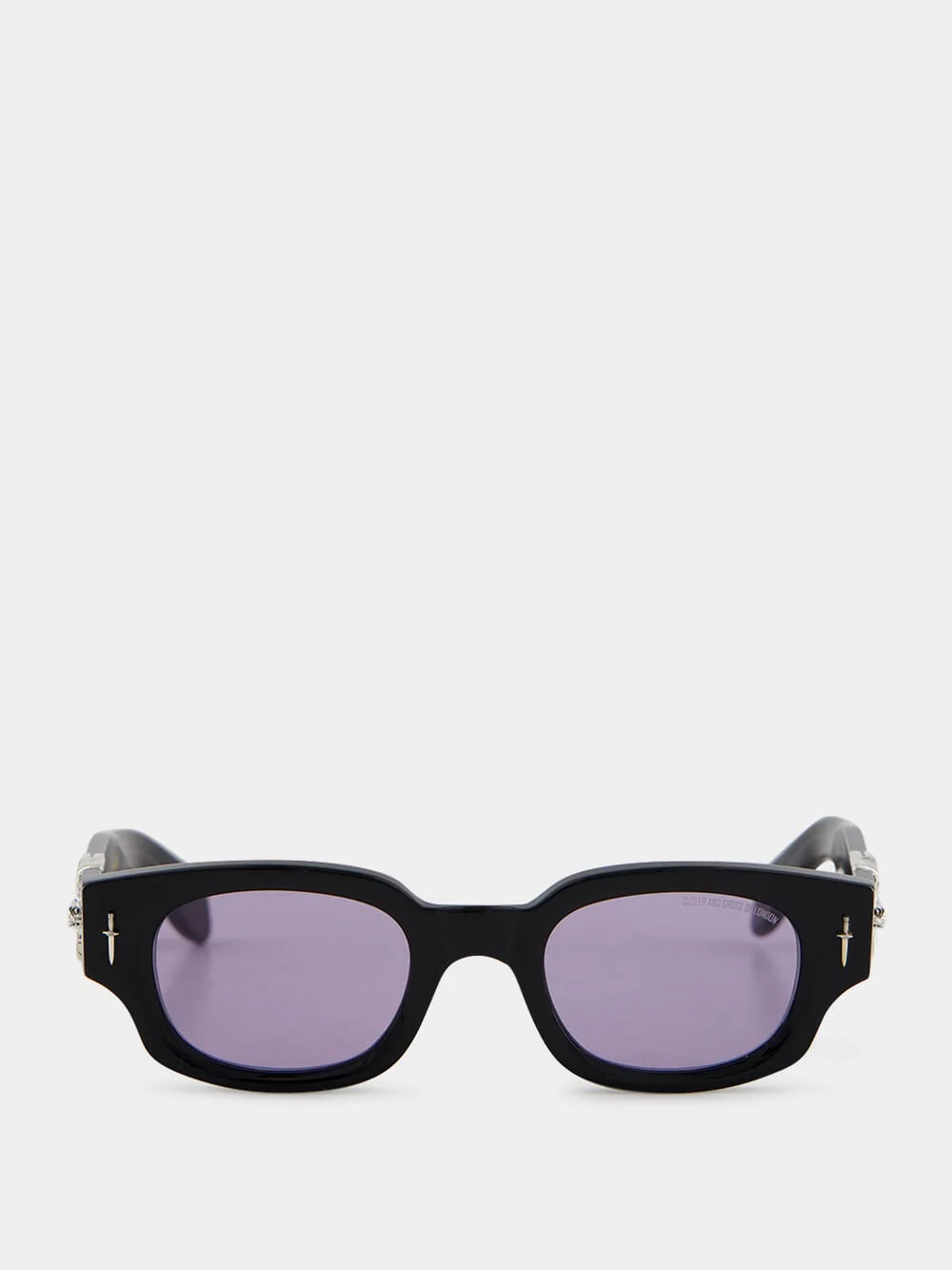 Black Soaring Eagle Rectangle Sunglasses