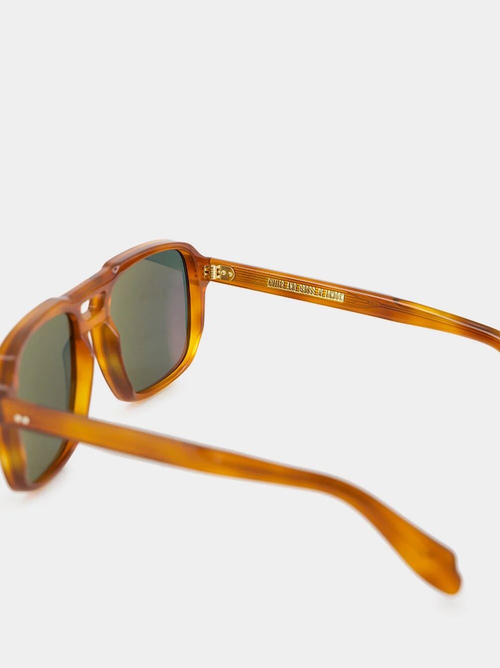Honey Havana 1394 Aviator Sunglasses - Image 4