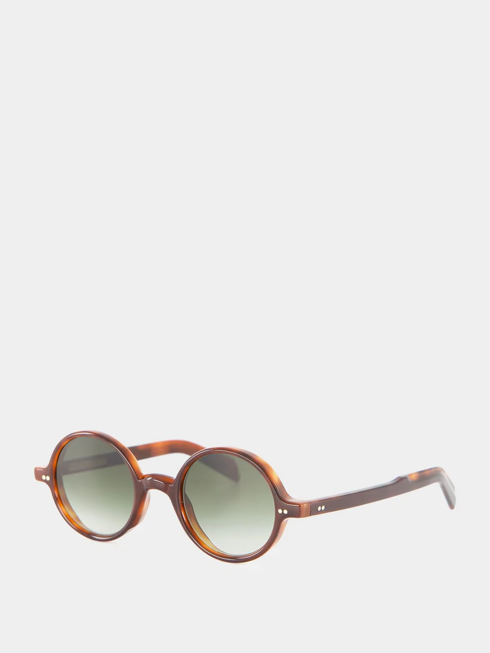 Multi Havana Aubergine Round Sunglasses - Image 3