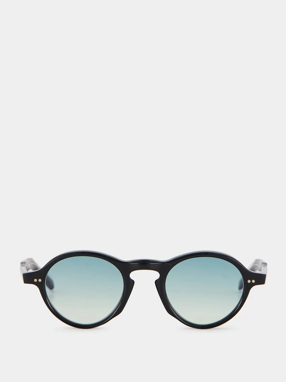 Black GR08 Round Sunglasses