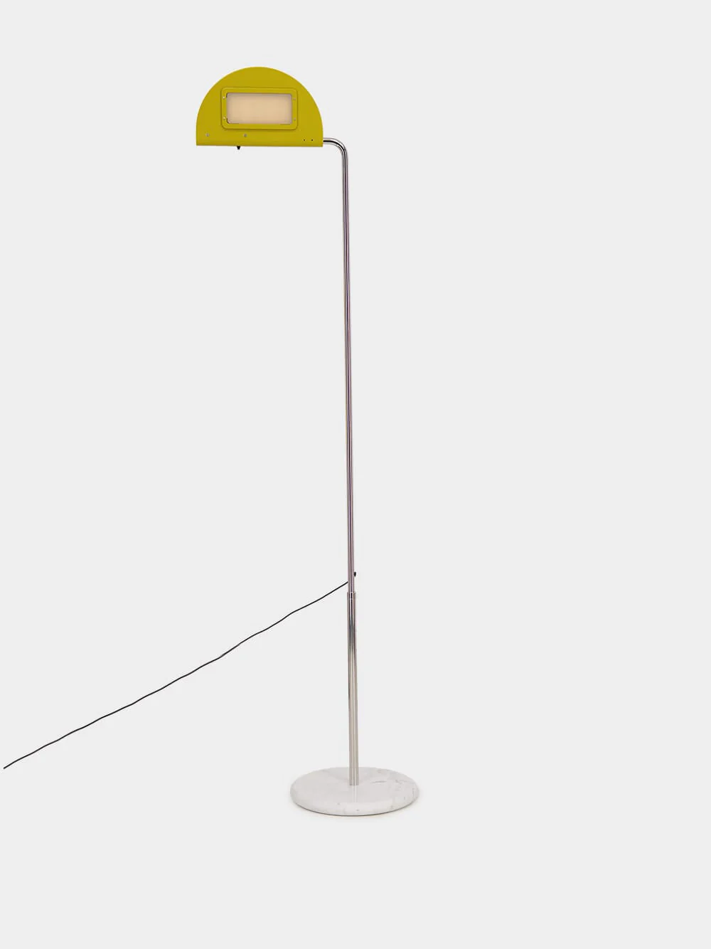 Yellow Mezzaluna Floor Lamp - Image 4