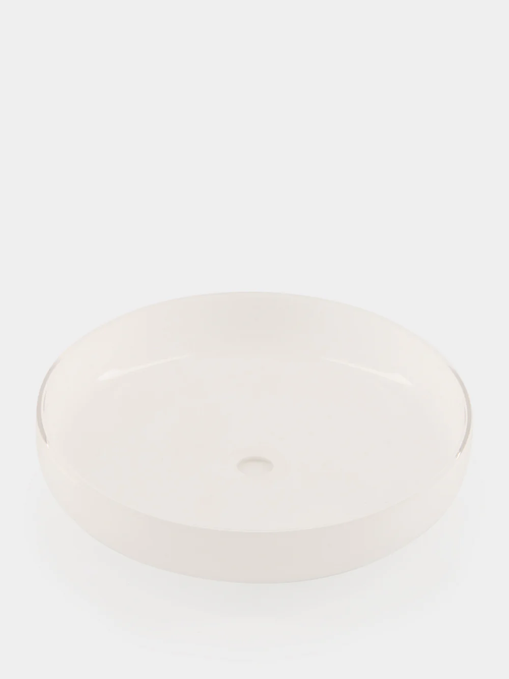 White Glossy Trip Glass Shade - Image 4