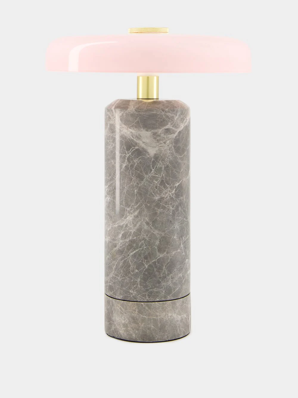 Silver and Rose Trip LED Lamp