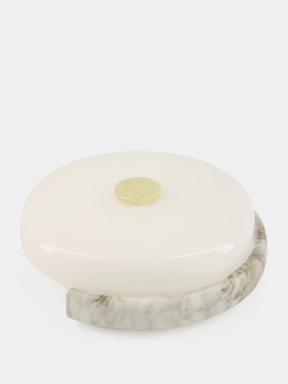 Carrara and White Glossy Trip Wall Lamp - Image 3