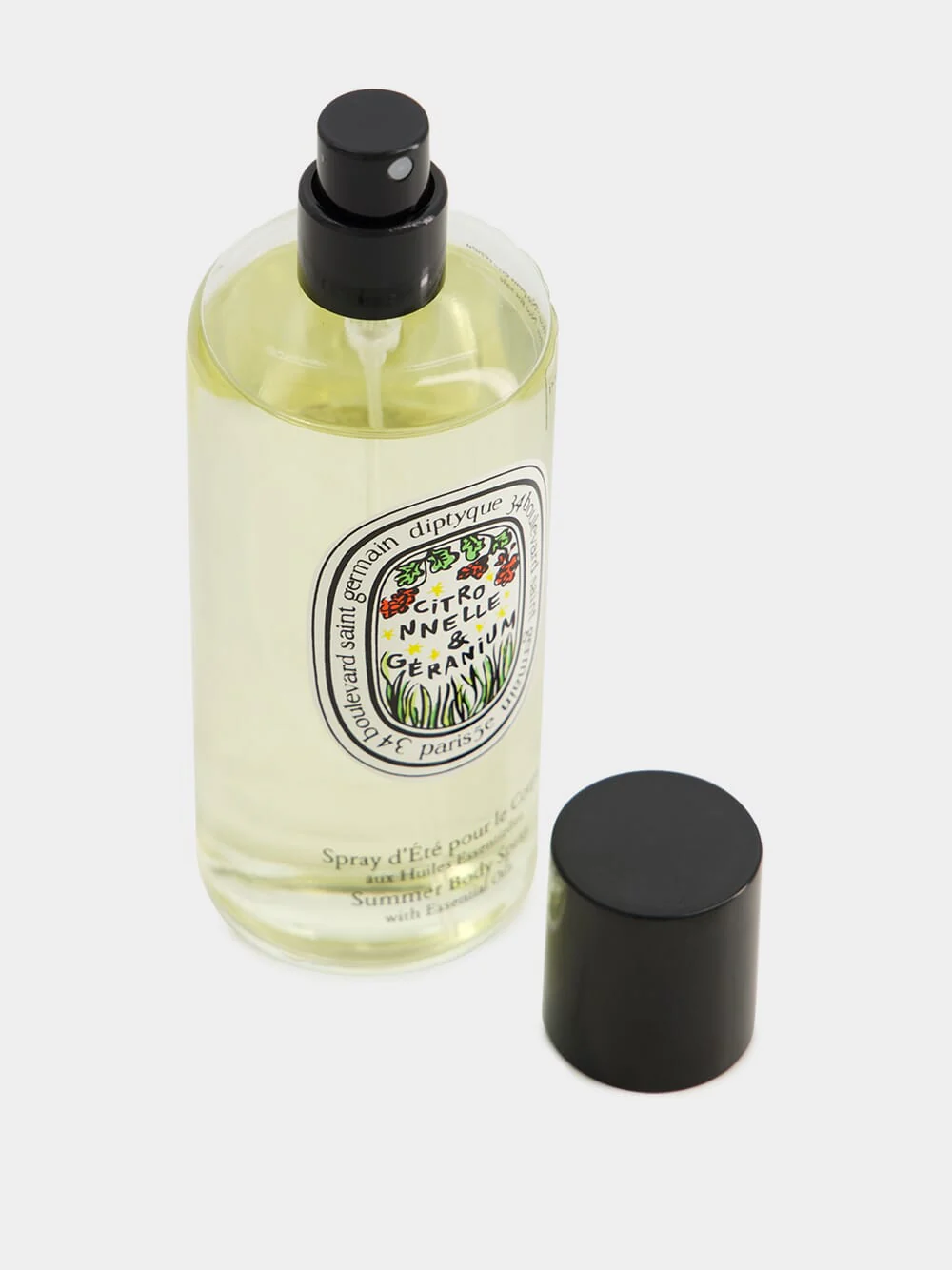 Lemongrass and Geranium Summer Body Spray 100ml - Limited Edition - Image 3