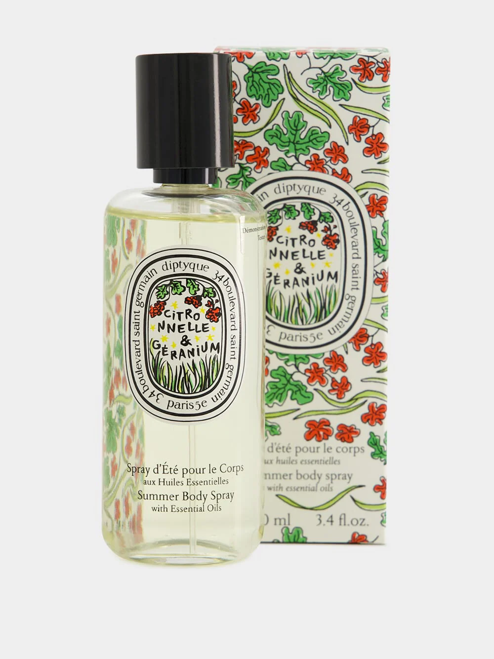 Lemongrass and Geranium Summer Body Spray 100ml - Limited Edition - Image 4