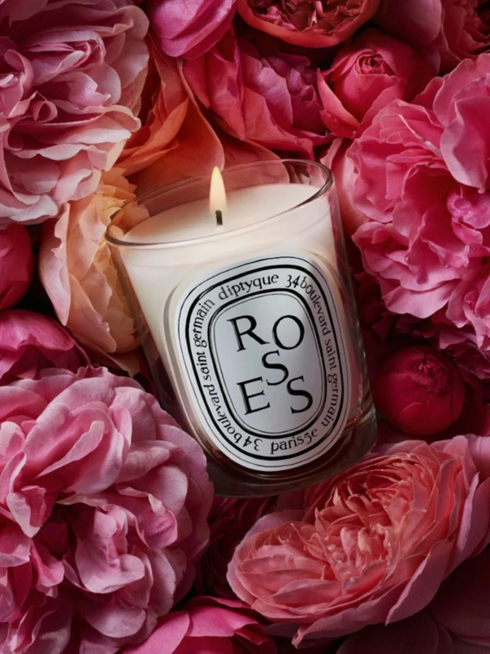 Roses Classic Candle 190gr