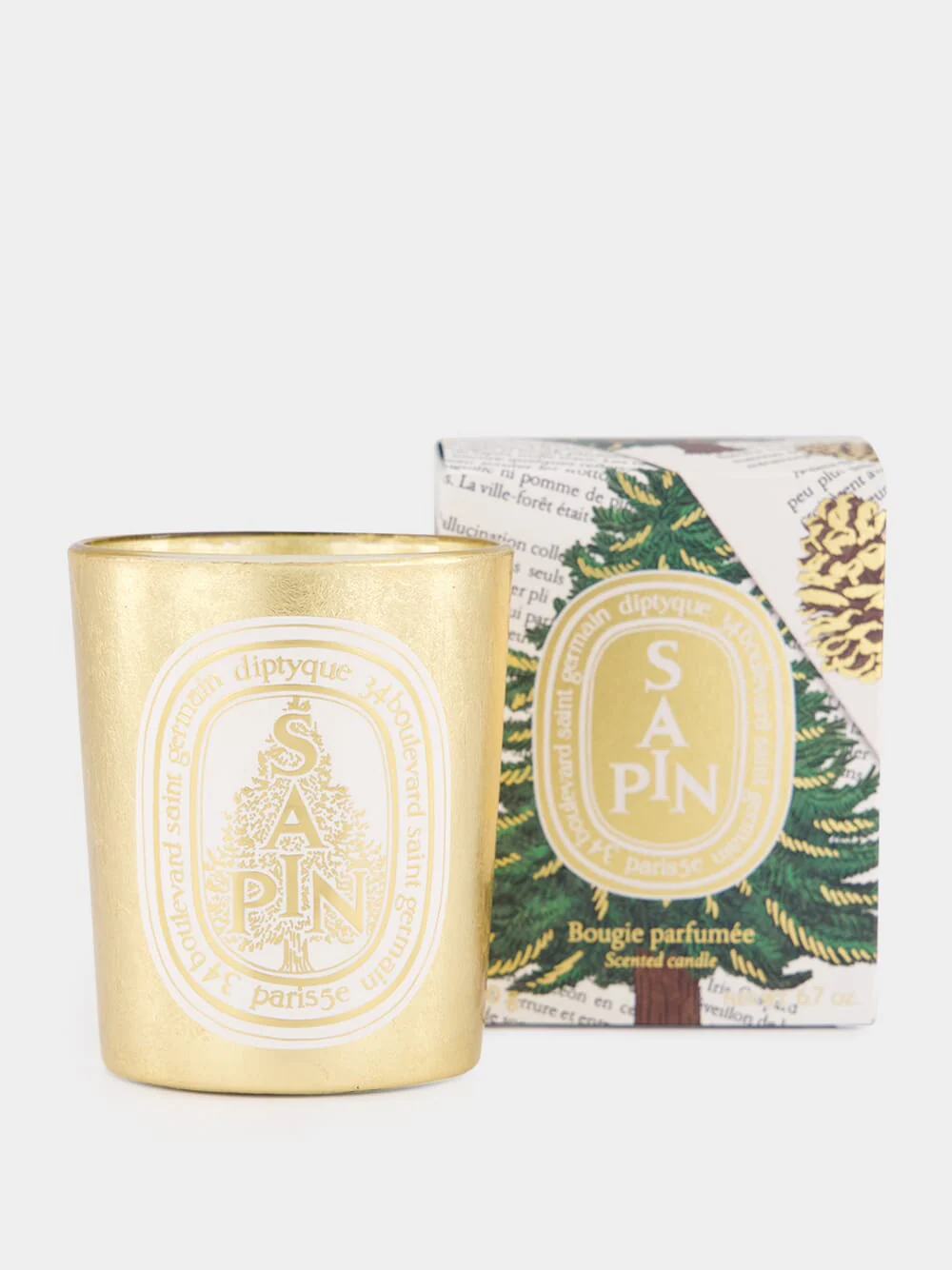Sapin Golden Fir Scented Candle 190gr - Image 3