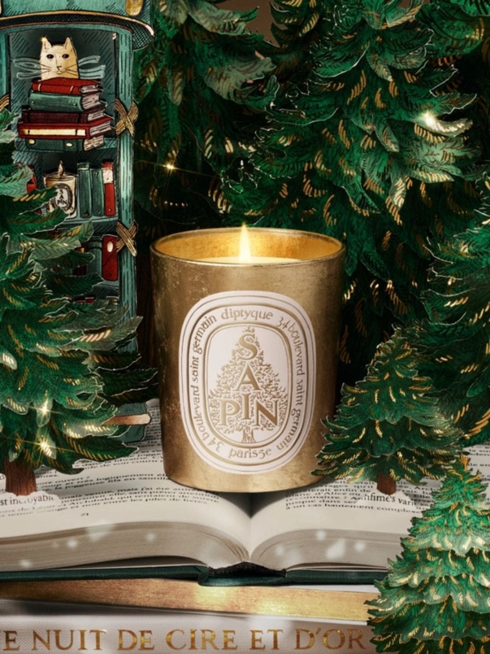 Sapin Golden Fir Scented Candle 190gr - Image 4