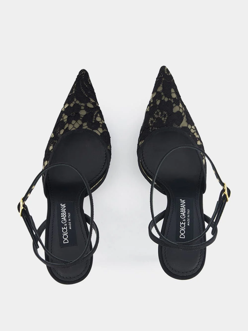 Lace-Detailing Pumps - Image 4