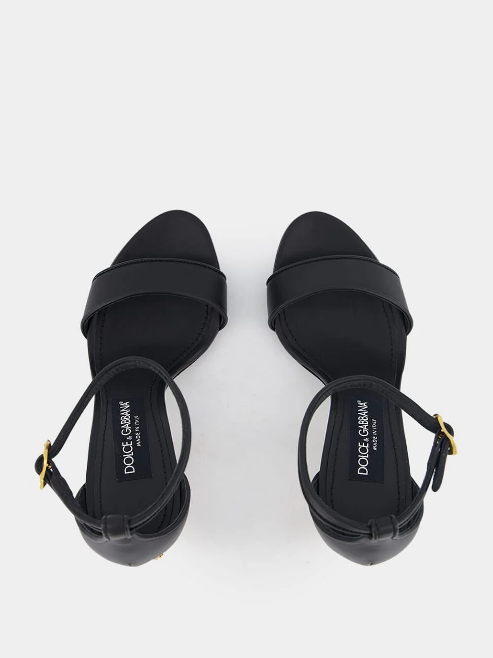 Keira Baroque Logo 105mm Sandals - Image 5