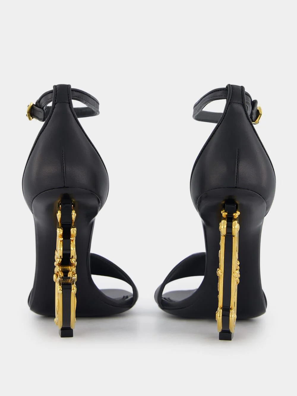 Keira Baroque Logo 105mm Sandals - Image 6