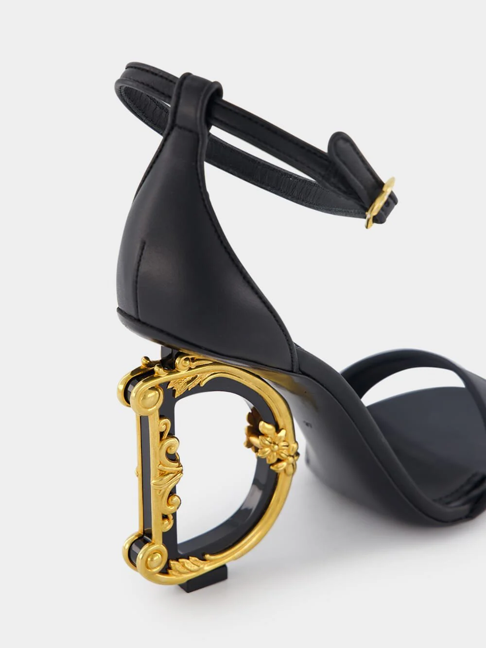Keira Baroque Logo 105mm Sandals - Image 8