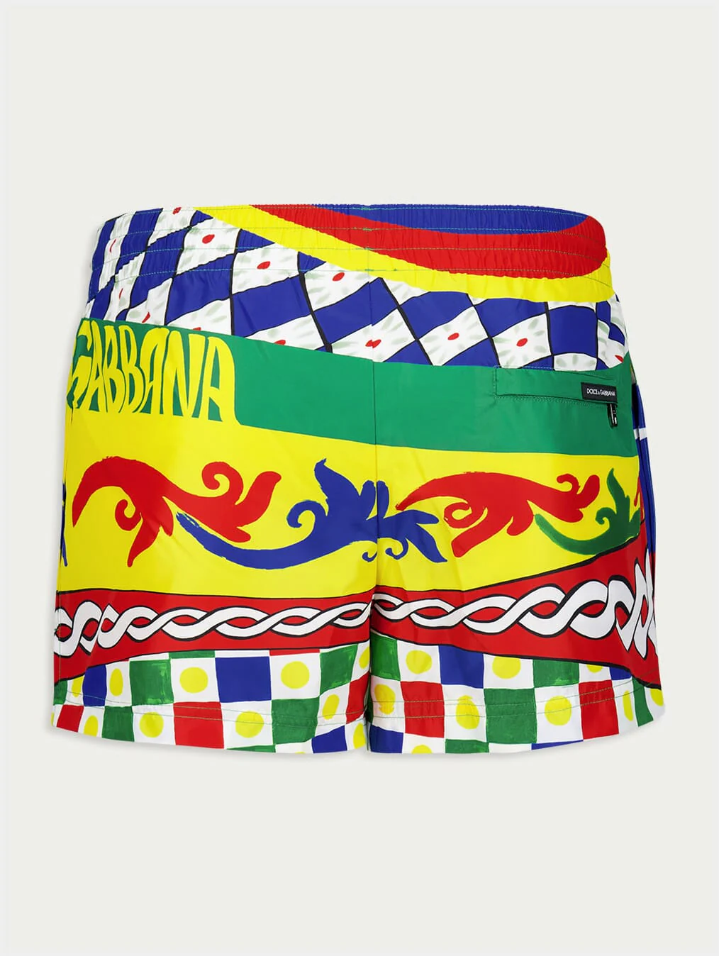 Abstract-Print Swim Shorts - Image 3