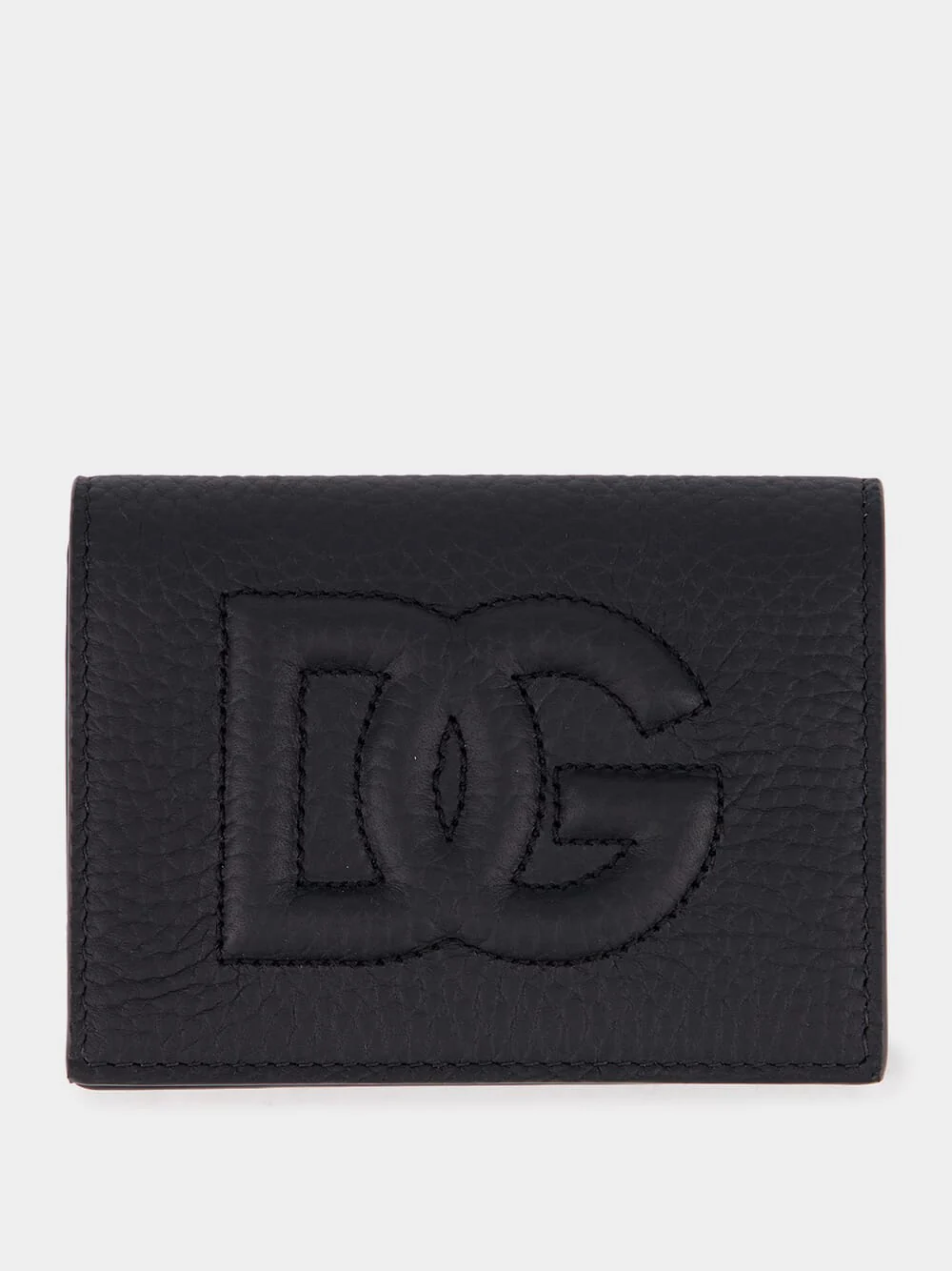 3D-Effect DG Calfskin Card Holder