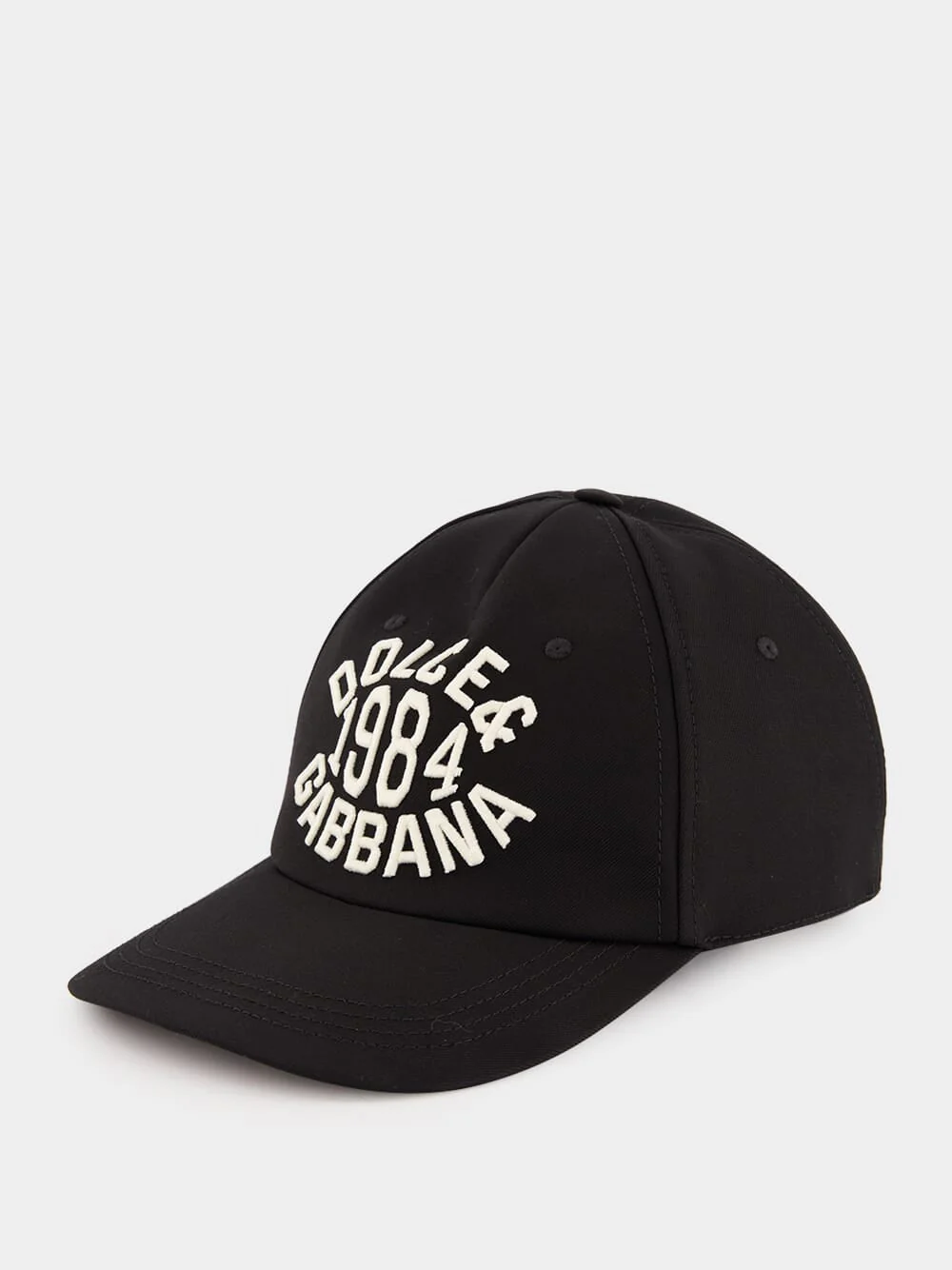Black Baseball Cap with Logo Embroidery - Image 4