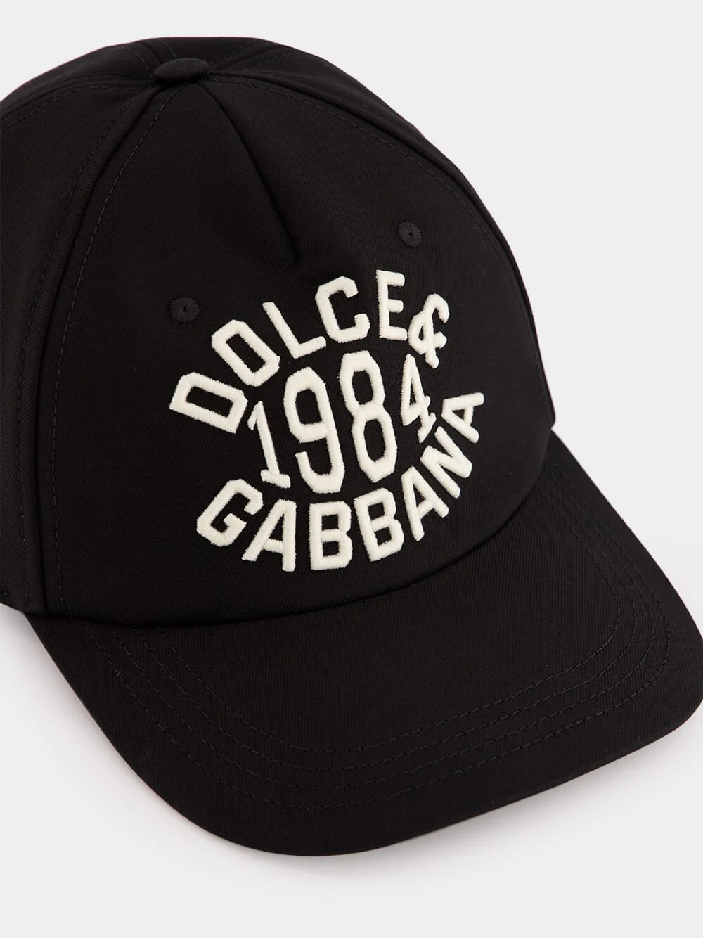 Black Baseball Cap with Logo Embroidery - Image 6