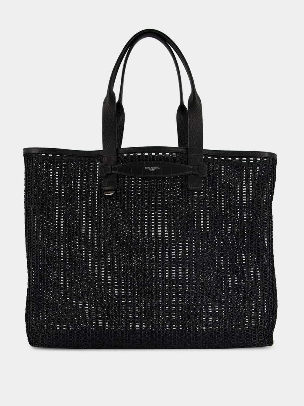 Adamo Woven Mesh Tote Shopper