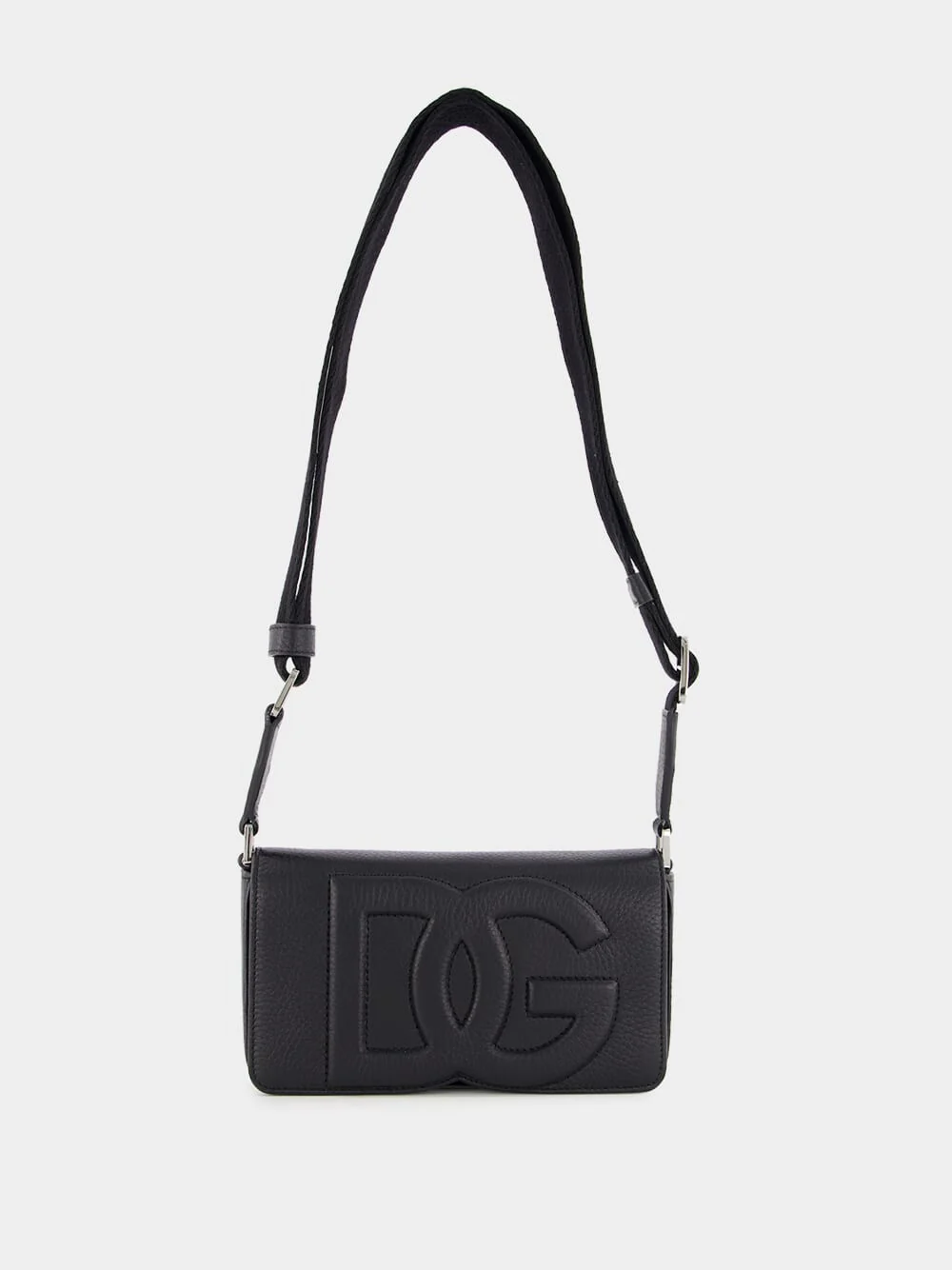 Black Deerskin Mini Bag - Image 3
