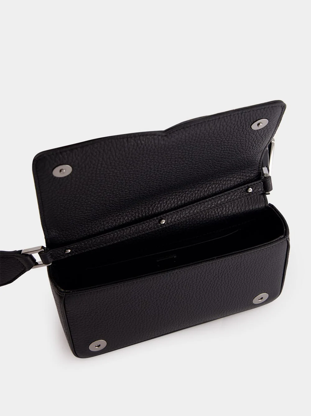 Black Deerskin Mini Bag - Image 7