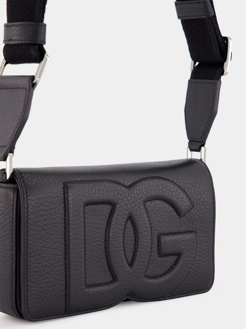 Black Deerskin Mini Bag - Image 8