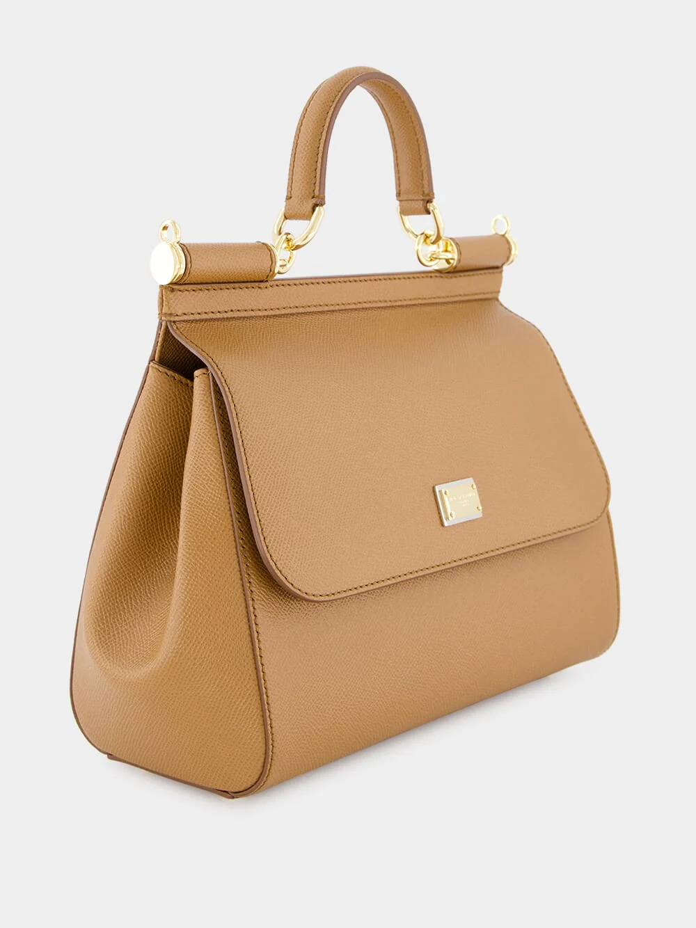 Brown Large Sicily Handbag - Image 3
