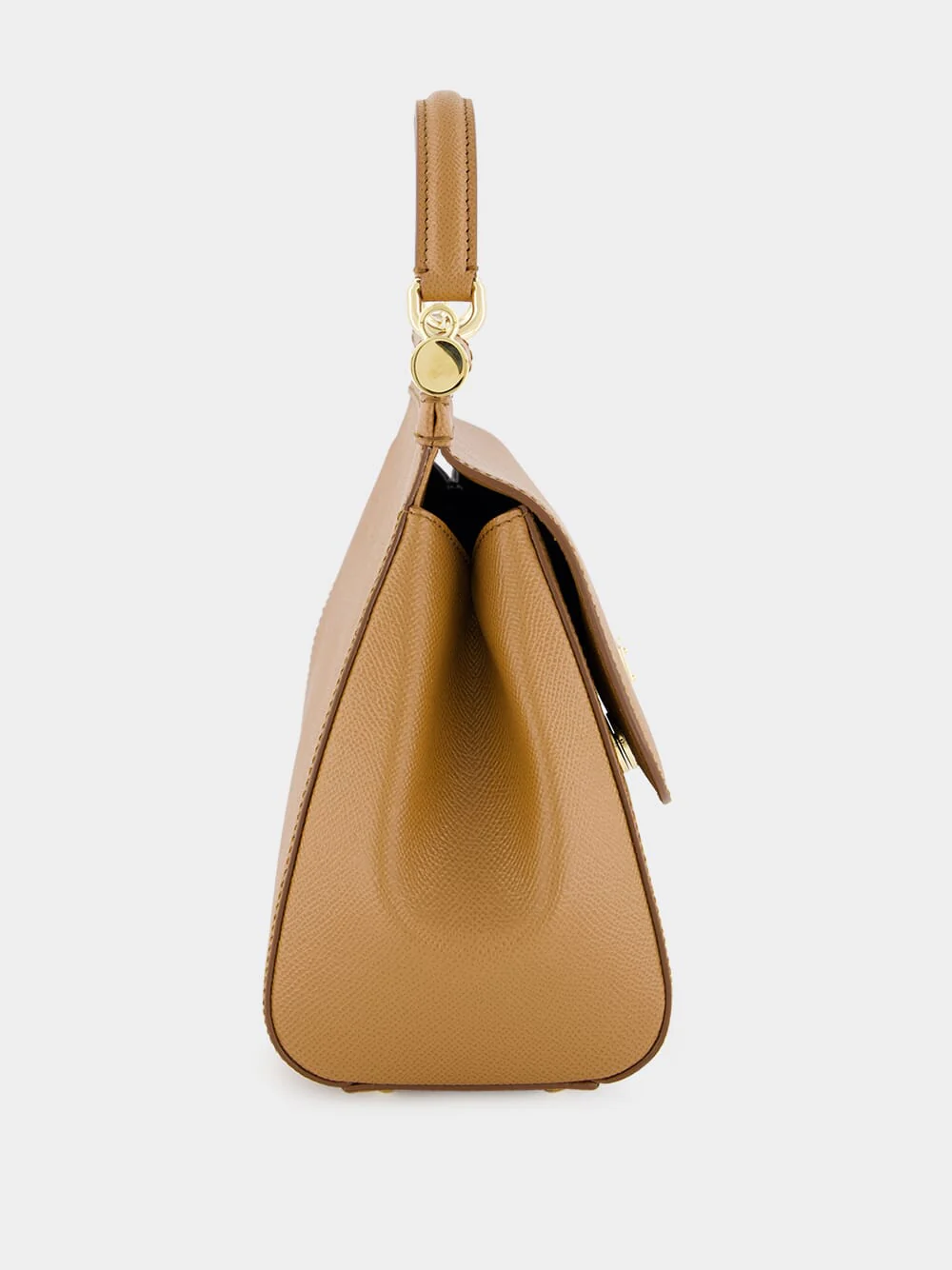 Brown Large Sicily Handbag - Image 4