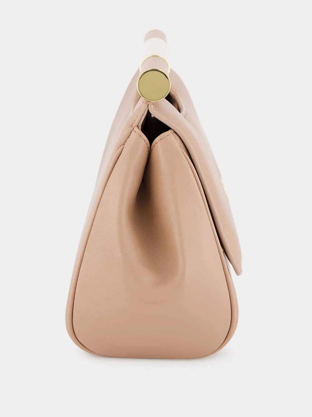 Medium Sicily Beige Clutch - Image 4
