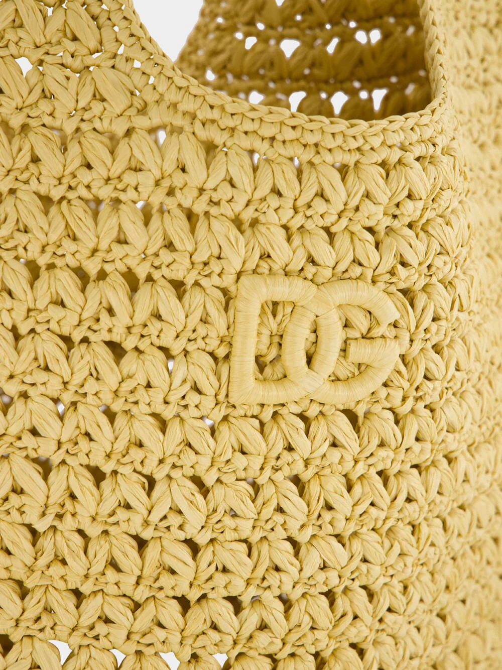 Raffia Crochet 3.5 Shopper Bag - Image 7