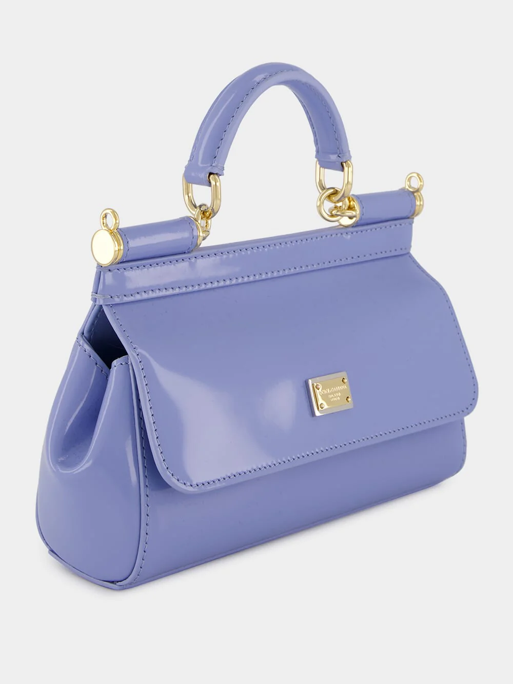 Sicily Handbag In Polished Calfskin - Image 4