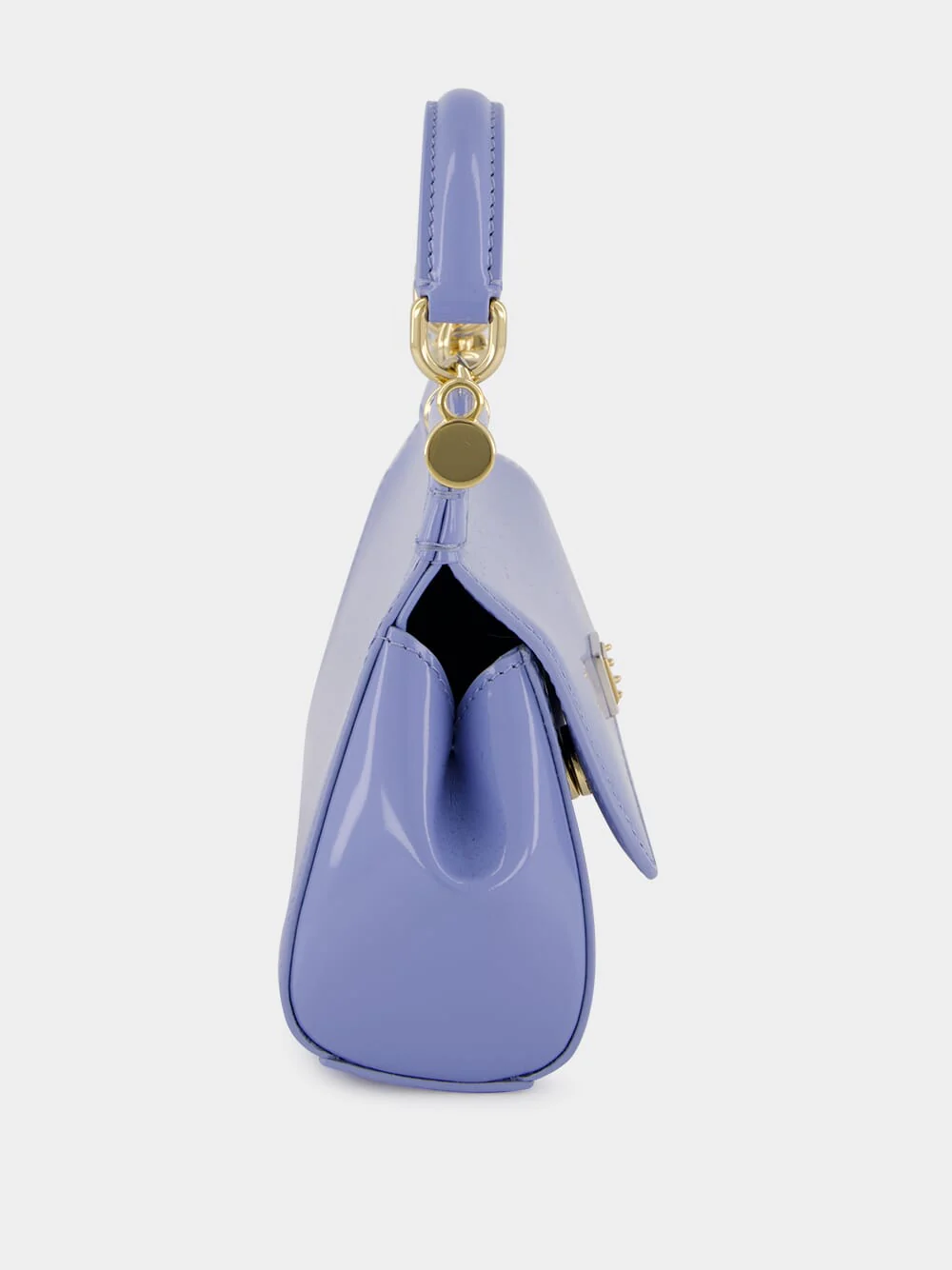 Sicily Handbag In Polished Calfskin - Image 5