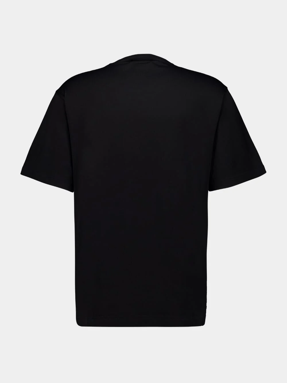 Black Cotton Bandanna Print T-shirt - Image 2