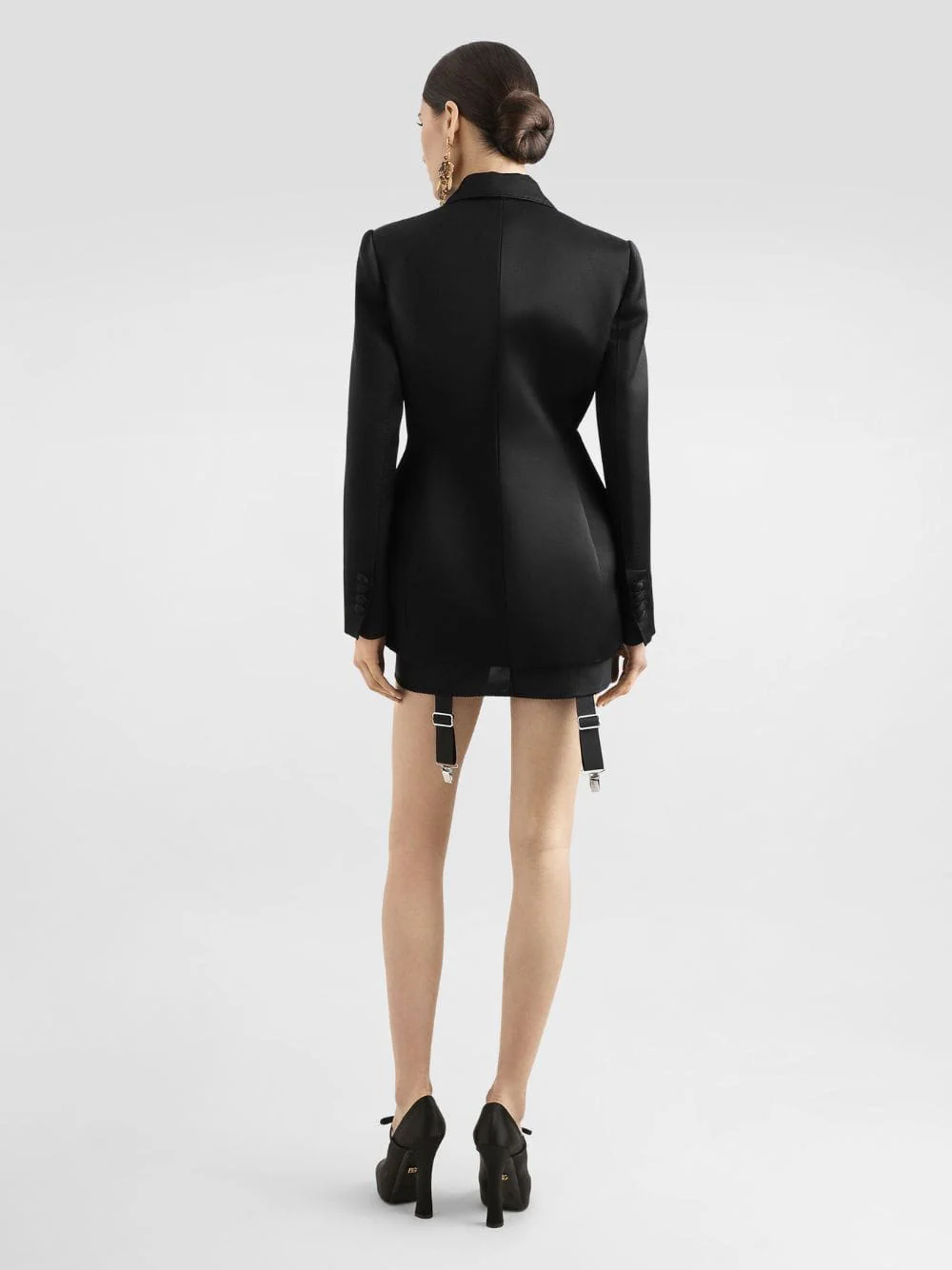 Black Duchess Jacket with Conical Cups - Image 4