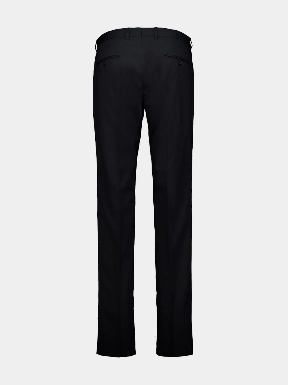 Black Martini-Fit Stretch Wool Suit - Image 7