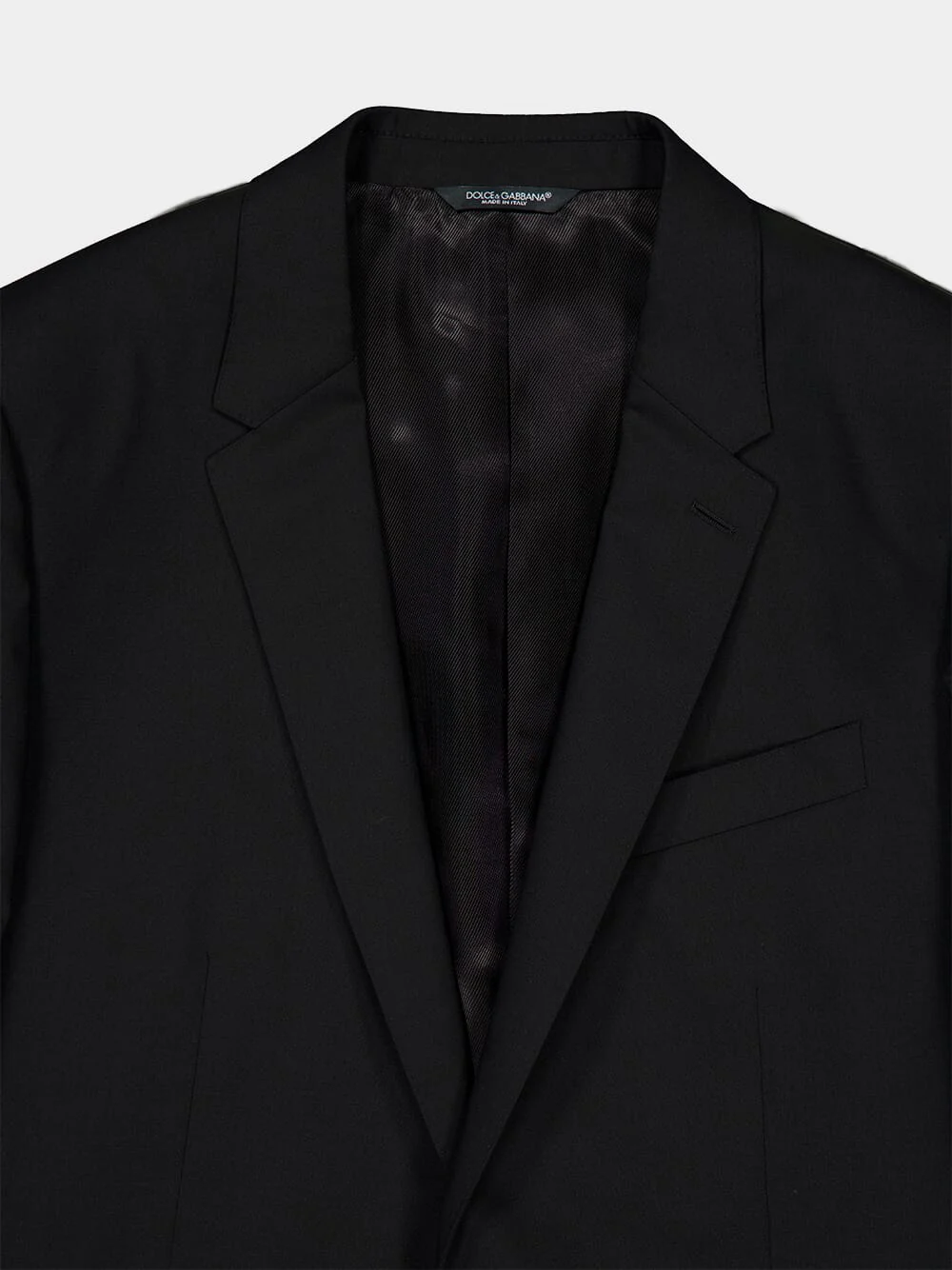 Black Martini-Fit Stretch Wool Suit - Image 8